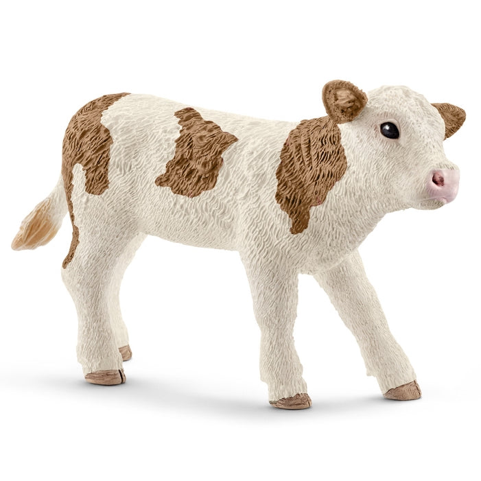 Schleich Simmental Calf toy figure – Model #13802