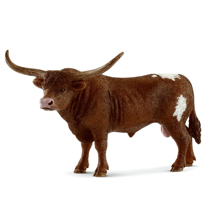 Schleich Texas Longhorn Bull toy figure – Model #13866