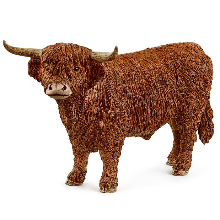 Schleich Highland Bull toy figure – Model #13919