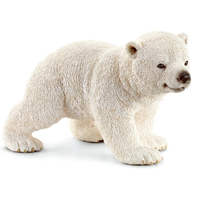 Schleich Polar Bear Cub Walking toy figure – Model #14708
