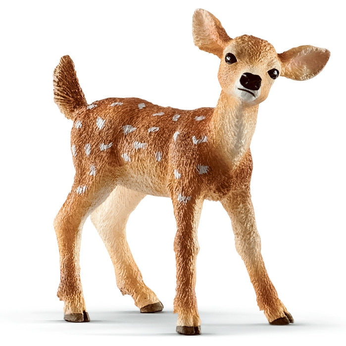 Schleich White Tailed Fawn toy figure – Model #14820