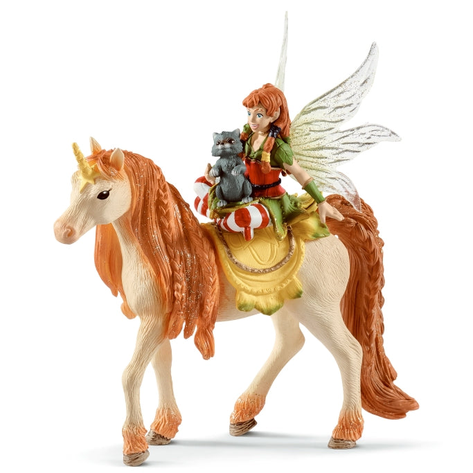 Schleich Fairy Marween Glitter Unicorn toy figure – Model #70567