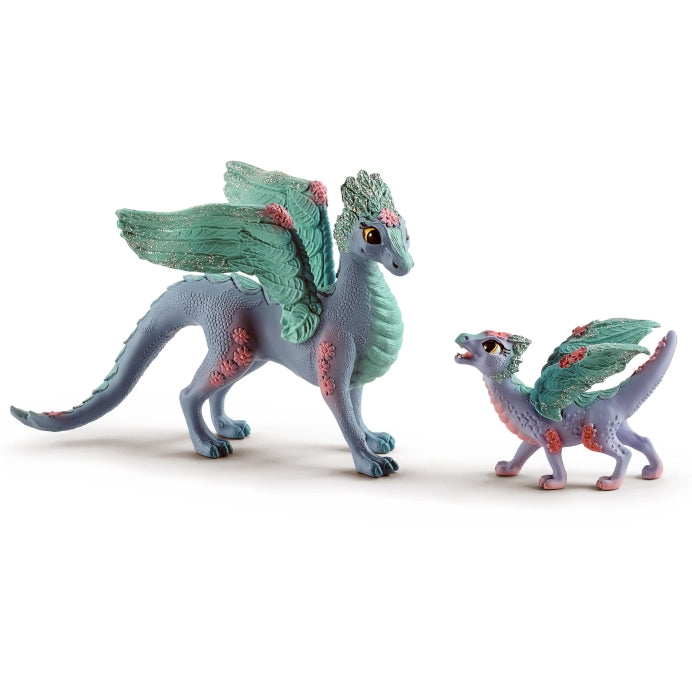 Schleich Flower Dragon And Baby toy figure – Model #70592