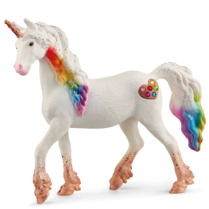 Schleich Rainbow Love Unicorn Mare toy figure – Model #70726