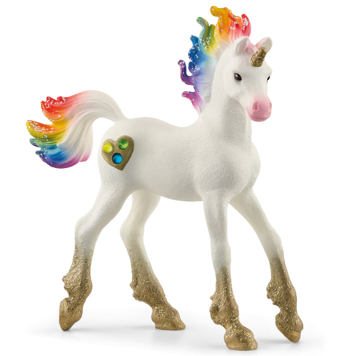 Schleich Rainbow Love Unicorn Foal toy figure – Model #70727