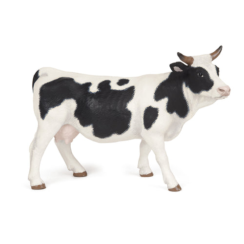 Papo Black And White Cow toy figure – Model #51148