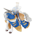 Papo Blue King Arthur Horse toy figure – Model #39952