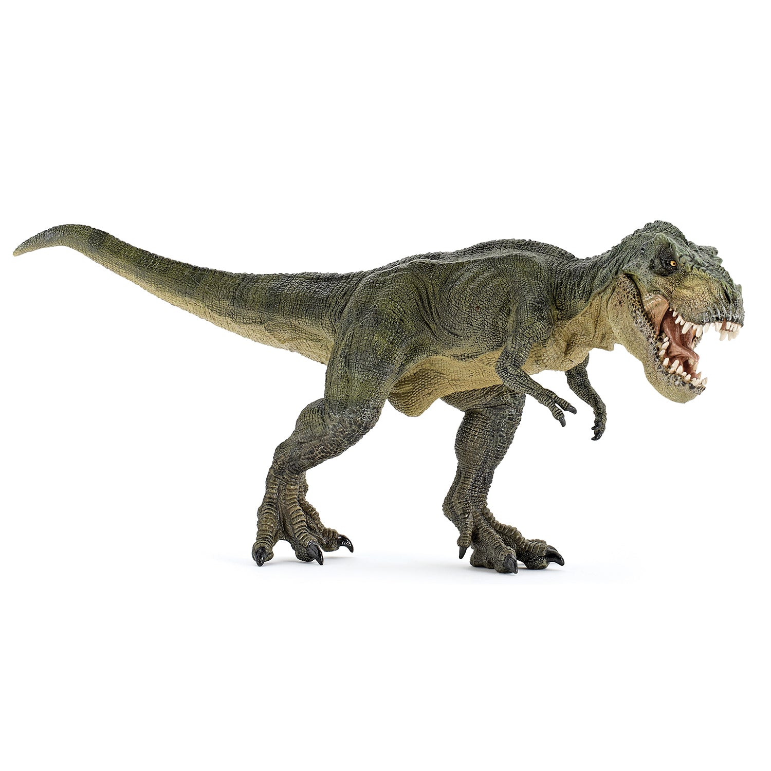 Papo Green Running T Rex Dinosaur toy figure – Model #55027