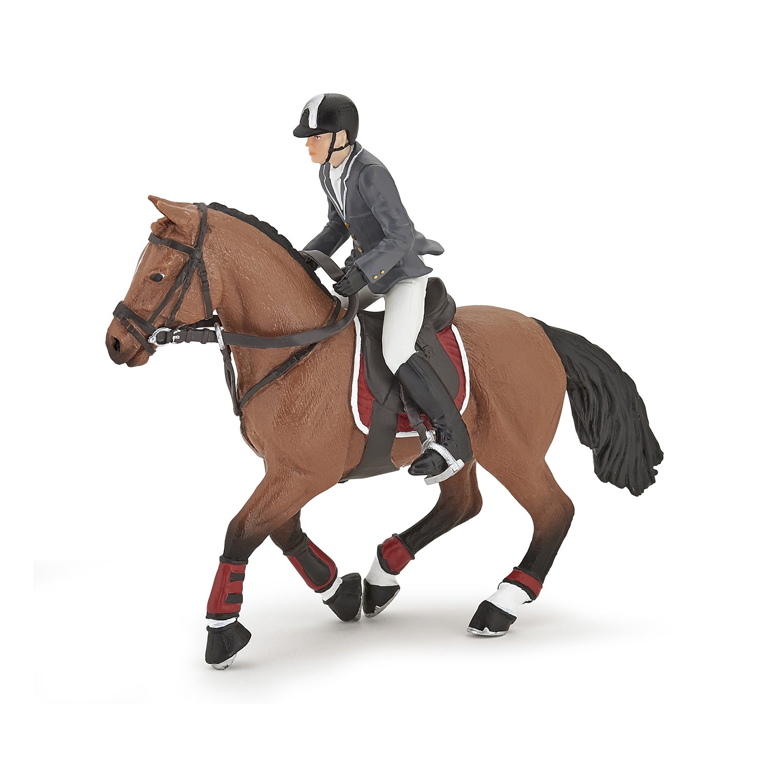 Papo Horse Competition Male Rider toy figure – Model #51561