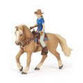 Papo Horse Cowgirl toy figure – Model #51566