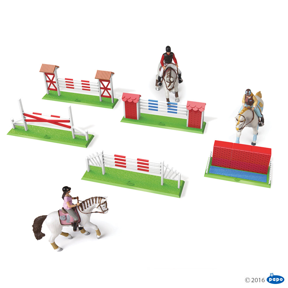 Papo Horse Jump Set toy playset – Model #60108