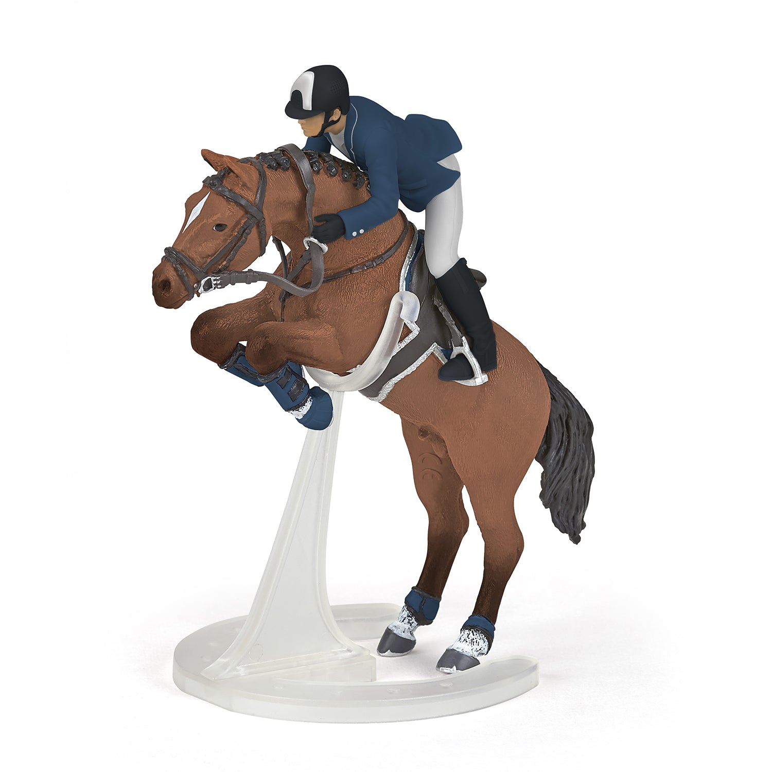 Papo Horse Jumping Male Rider toy figure – Model #51562