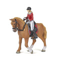 Papo Horse Walking Female Rider toy figure – Model #51564