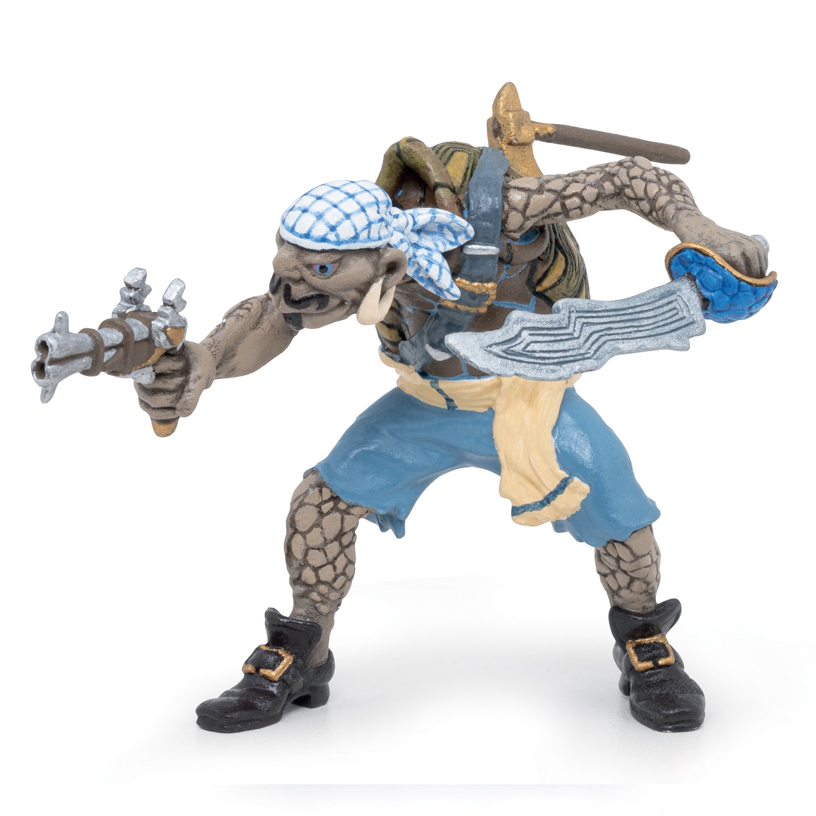 Papo Pirate Turtle Mutant toy figure – Model #39481