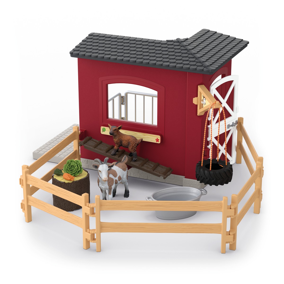 Schleich Goat Stable toy playset – Model #42726