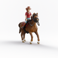 Schleich Hannah Cayenne toy figure – Model #42711