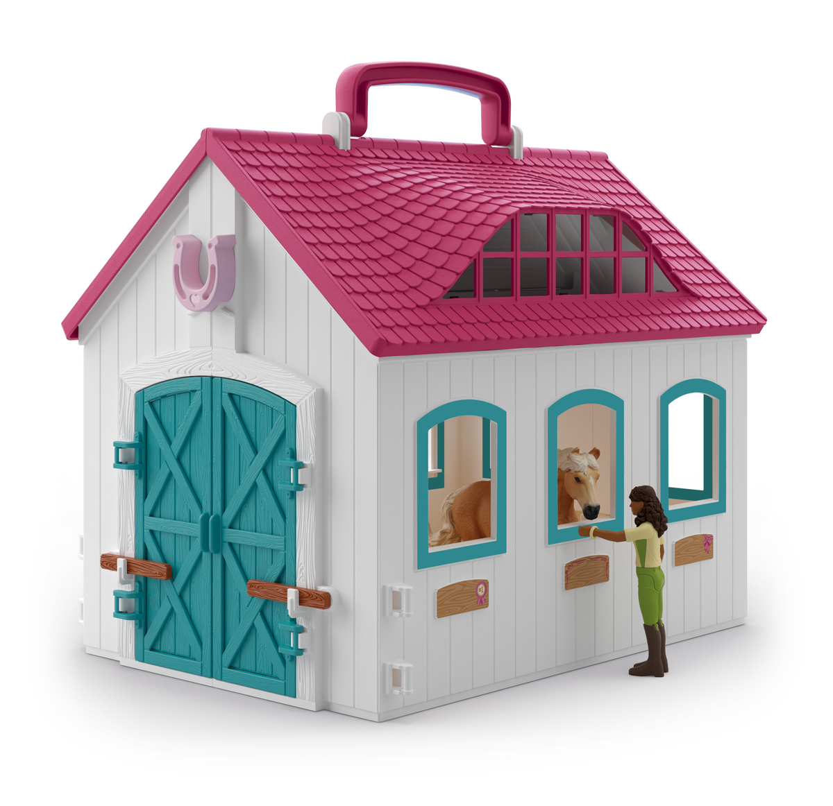 Schleich Open Stable Little Horseshoe toy playset – Model #42703