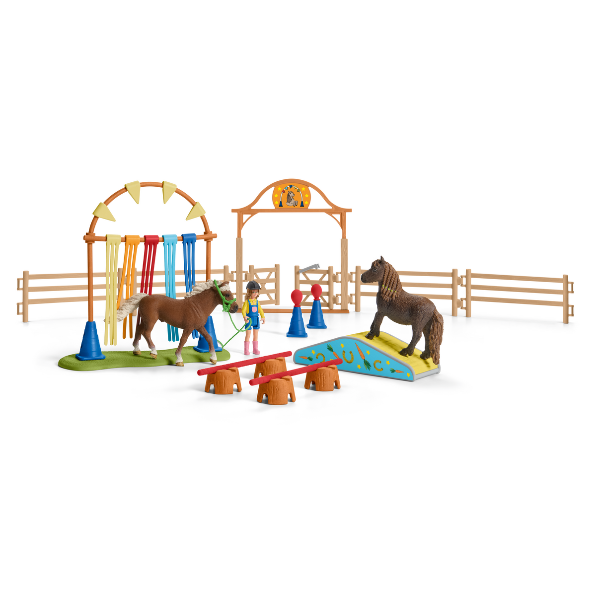 Schleich Pony Agility Training toy playset – Model #42481