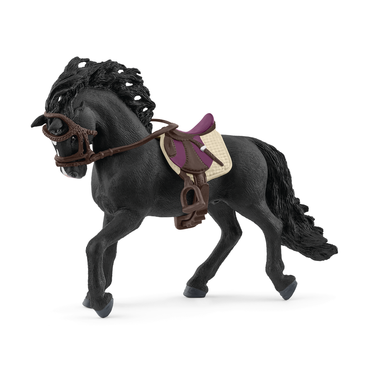 Schleich Pura Raza Espanola Stallion Saddle Bridle toy playset – Model #42707