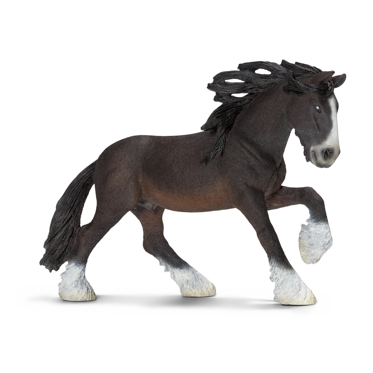 Schleich Shire Stallion toy figure – Model #13734