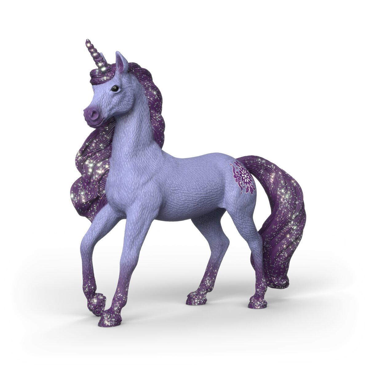 Schleich Unicorn Stallion Orchid toy figure – Model #70893