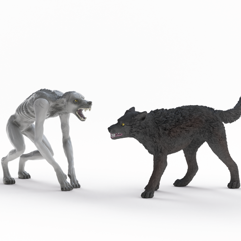 Schleich Werewolf Vs Animagus toy figure – Model #14906